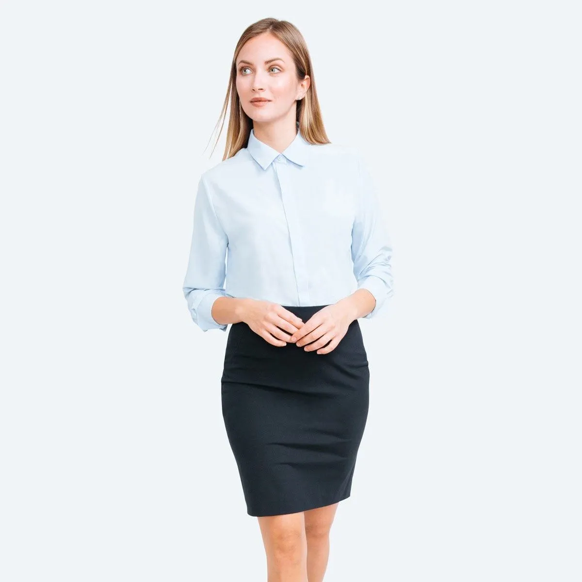 Women's Kinetic Pencil Skirt - Navy