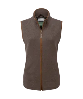 Women's Lambswool Aerobloc Gilet - Mole