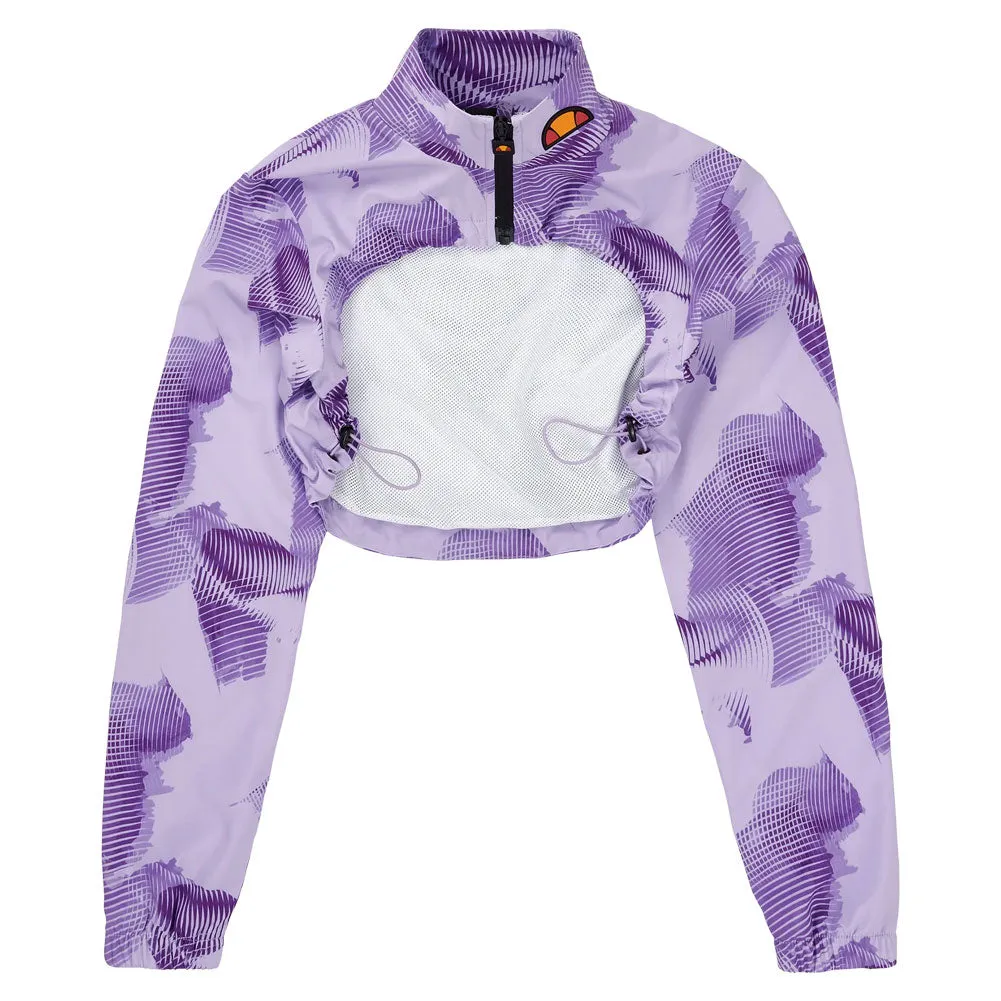 Women`s Pensiero Cropped Tennis Track Jacket Light Purple