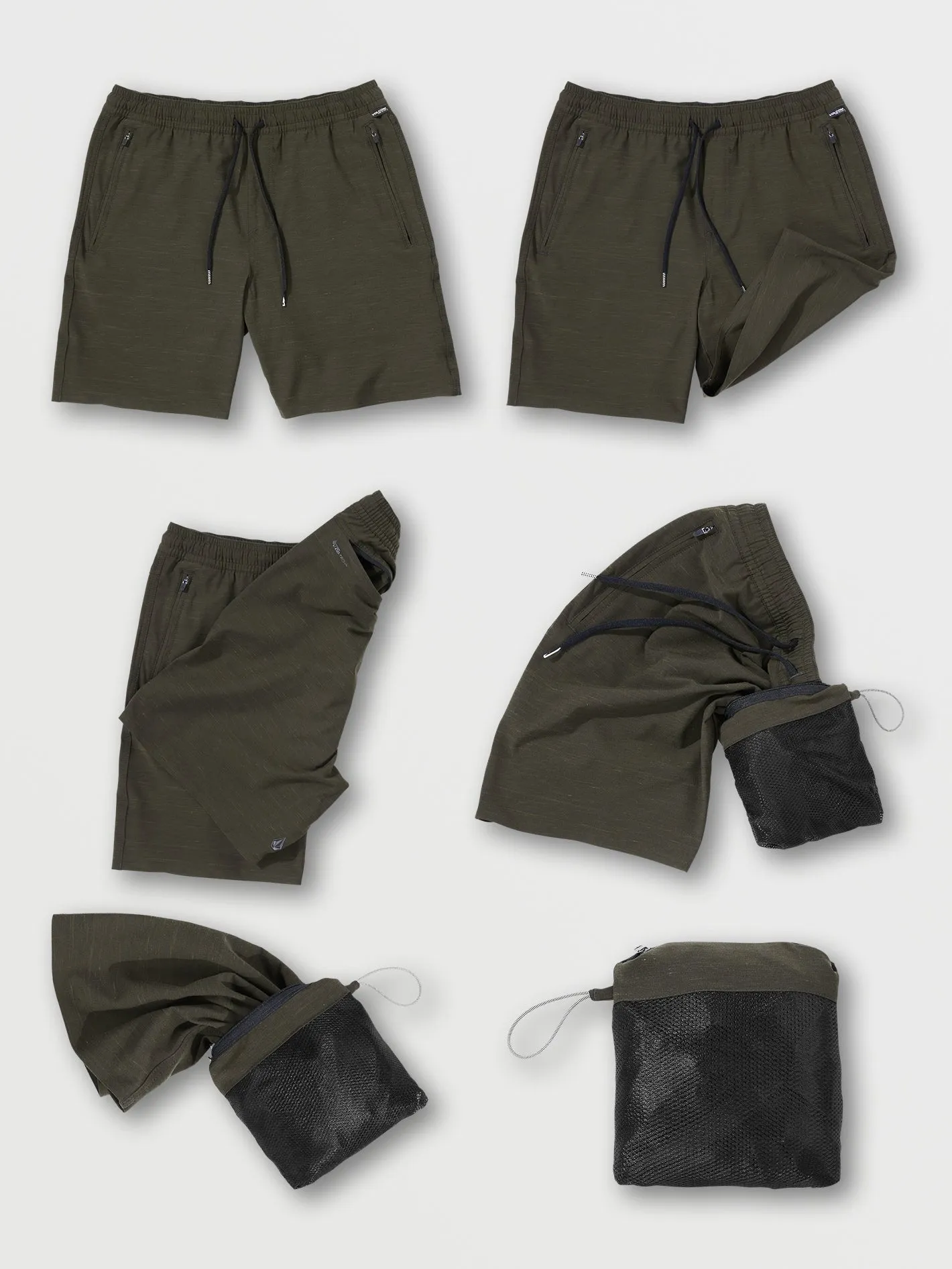 Wrecpack Hybrid Shorts - Black